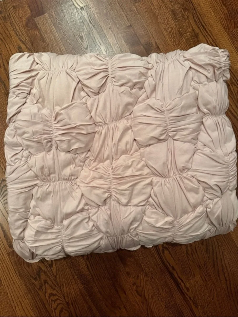 New Anthropologie Constance Cotton Jersey Cloud Quilt Size King